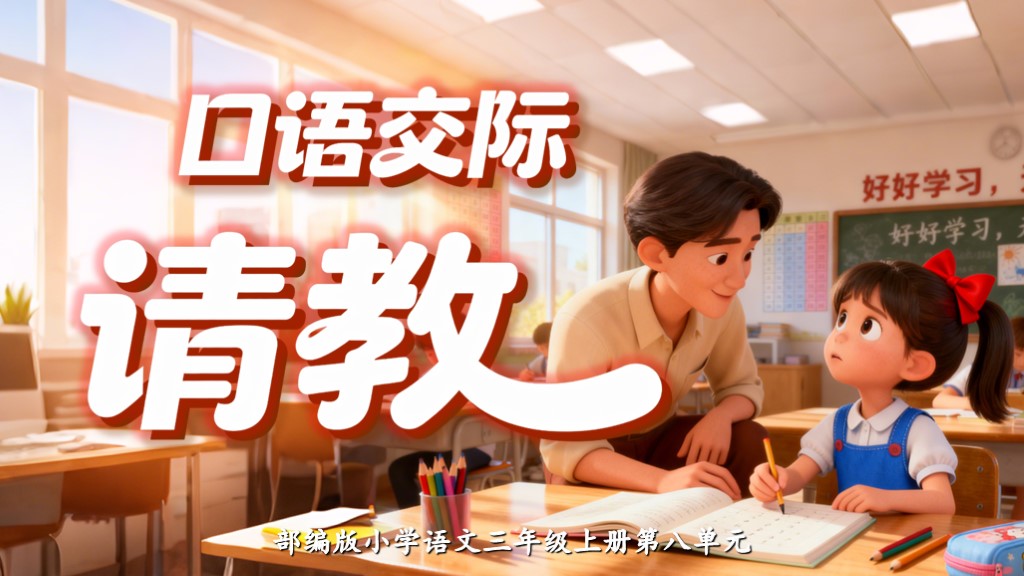 三上第八单元口语交际《请教》