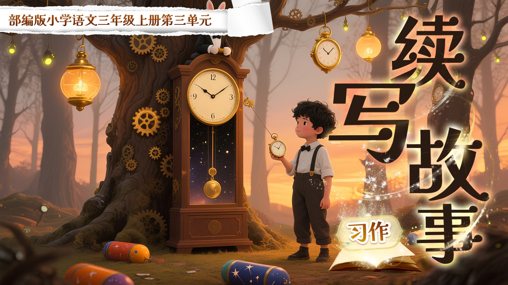三上第三单元习作《续写故事》
