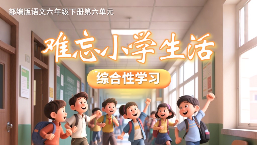 六下第六单元综合性学习《难忘小学生活》