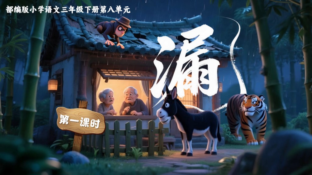 三下第八单元第二十七课《漏》