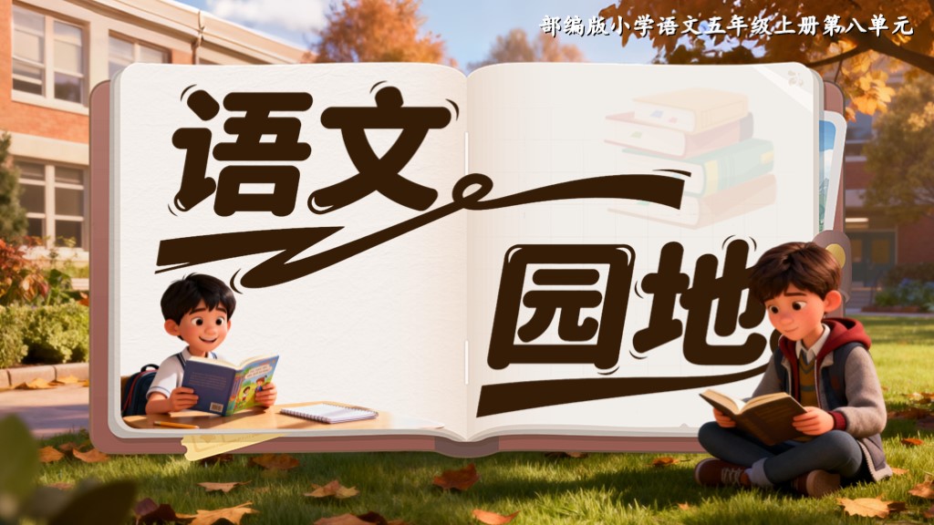 五上第八单元《语文园地》