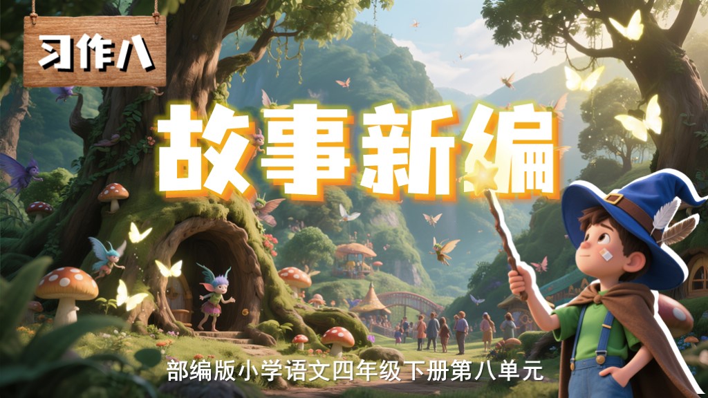 四下第八单元习作《故事新编》