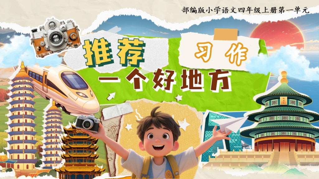 四上第一单元习作《推荐一个好地方》