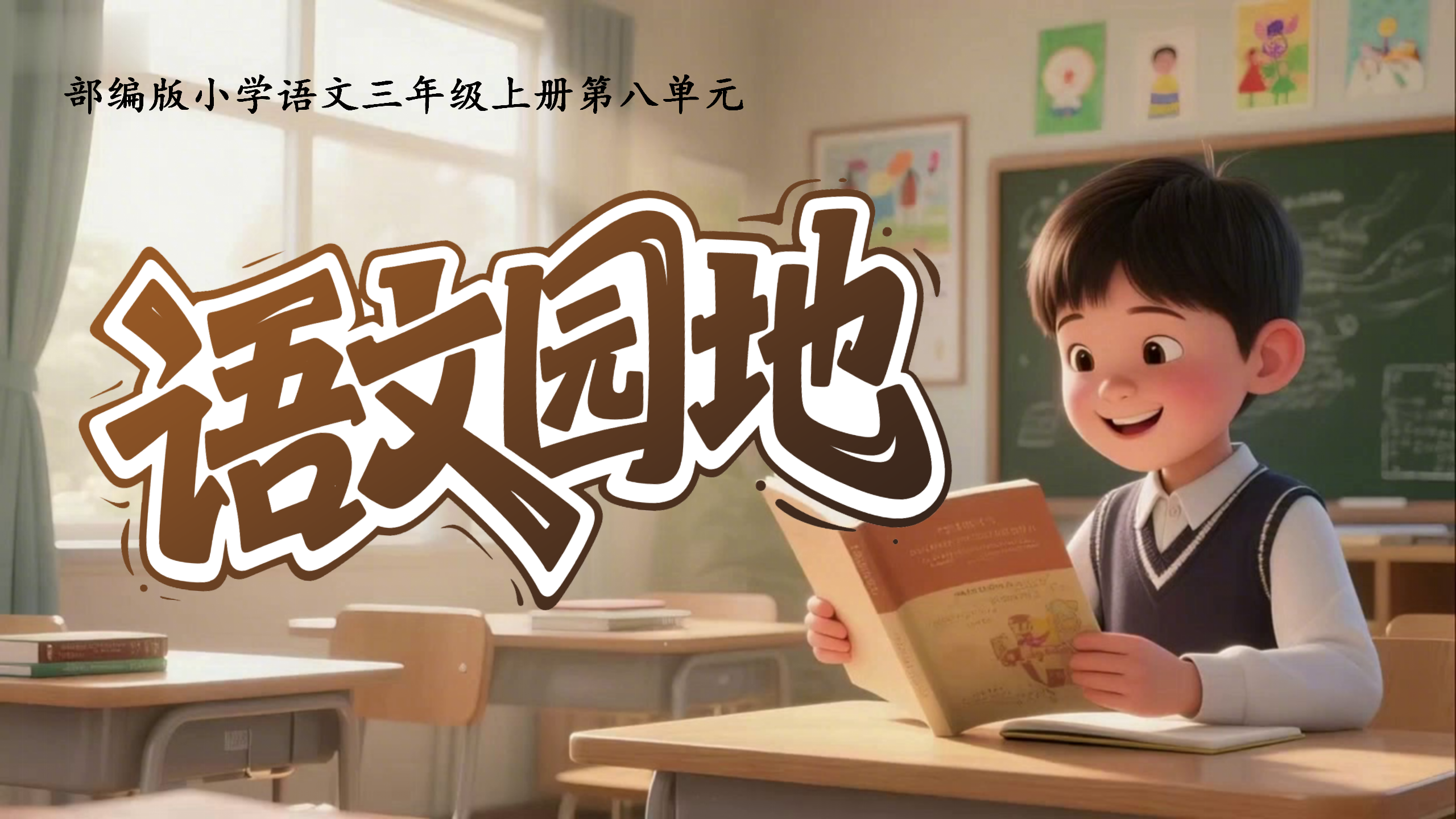 三上第八单元《语文园地》