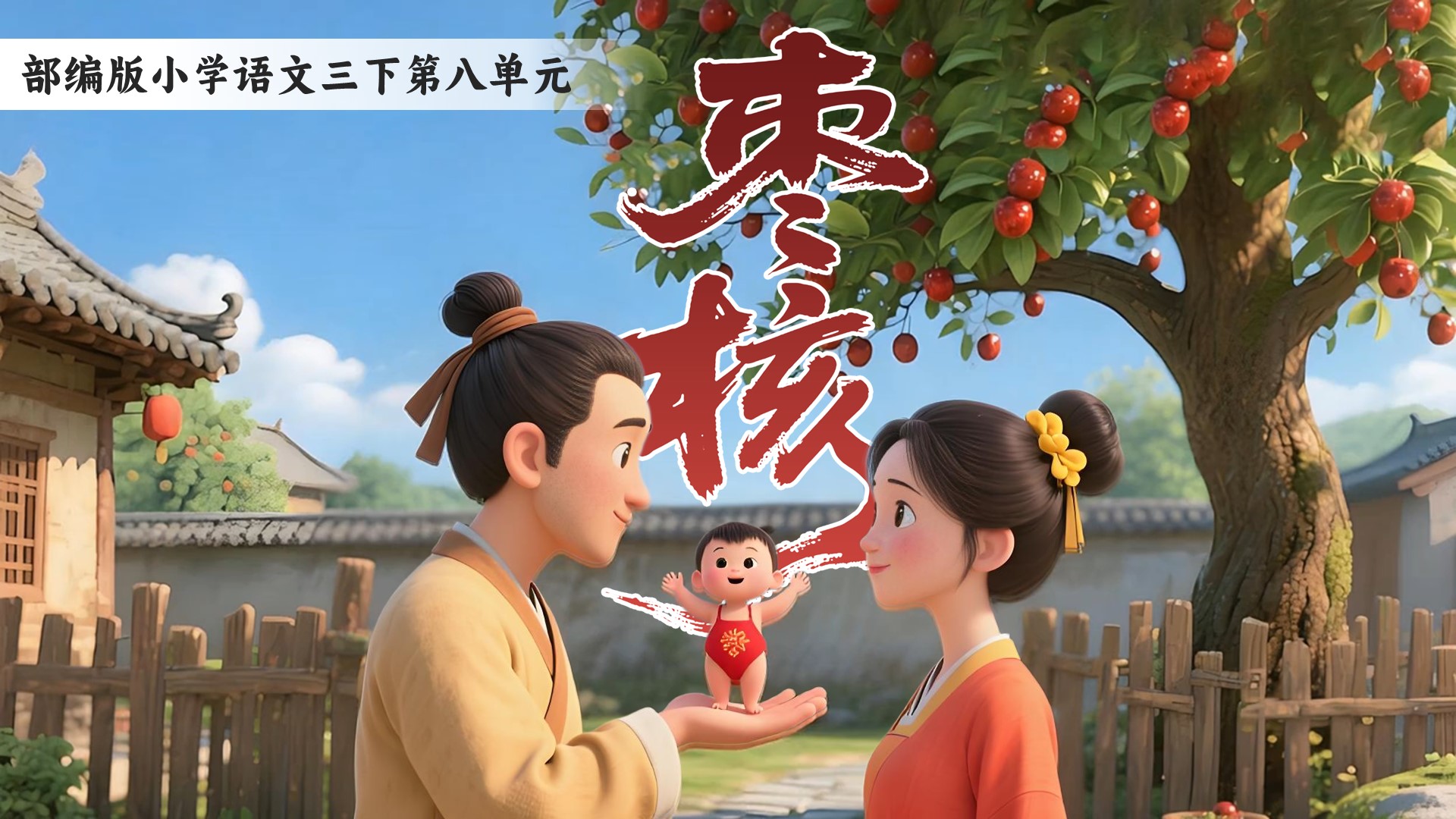三下第八单元第二十八课《枣核》