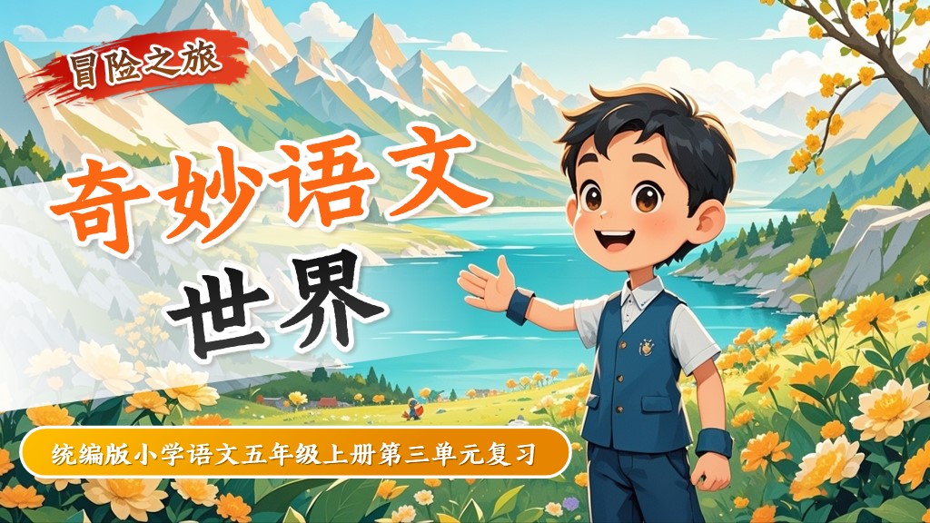 五上第三单元复习课件