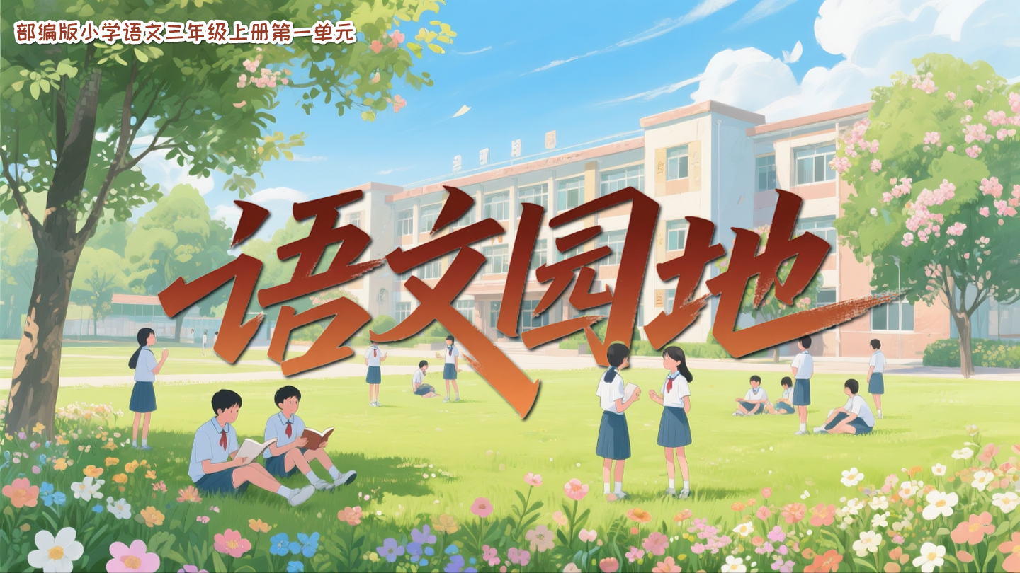 三上第一单元《语文园地》