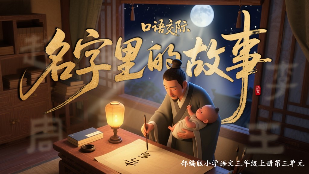 三上第三单元口语交际《名字里的故事》