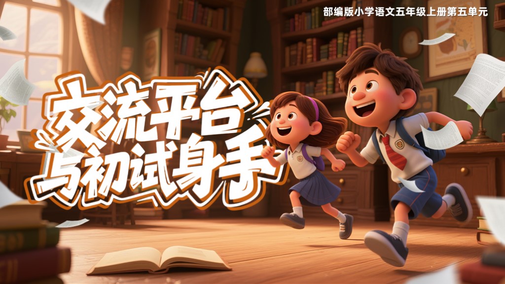 五上第五单元《交流平台与初试身手》